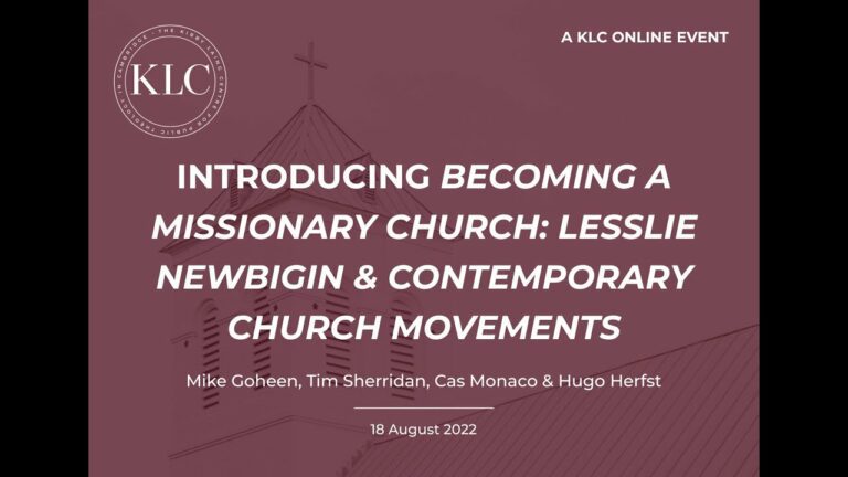 becoming a missionary church