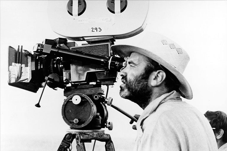 Terrence Malick filming Days of Heaven