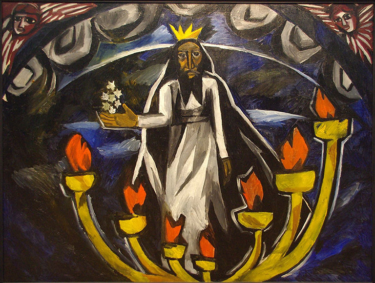 Natalia Goncharova, Vision of the Seven Candlesticks