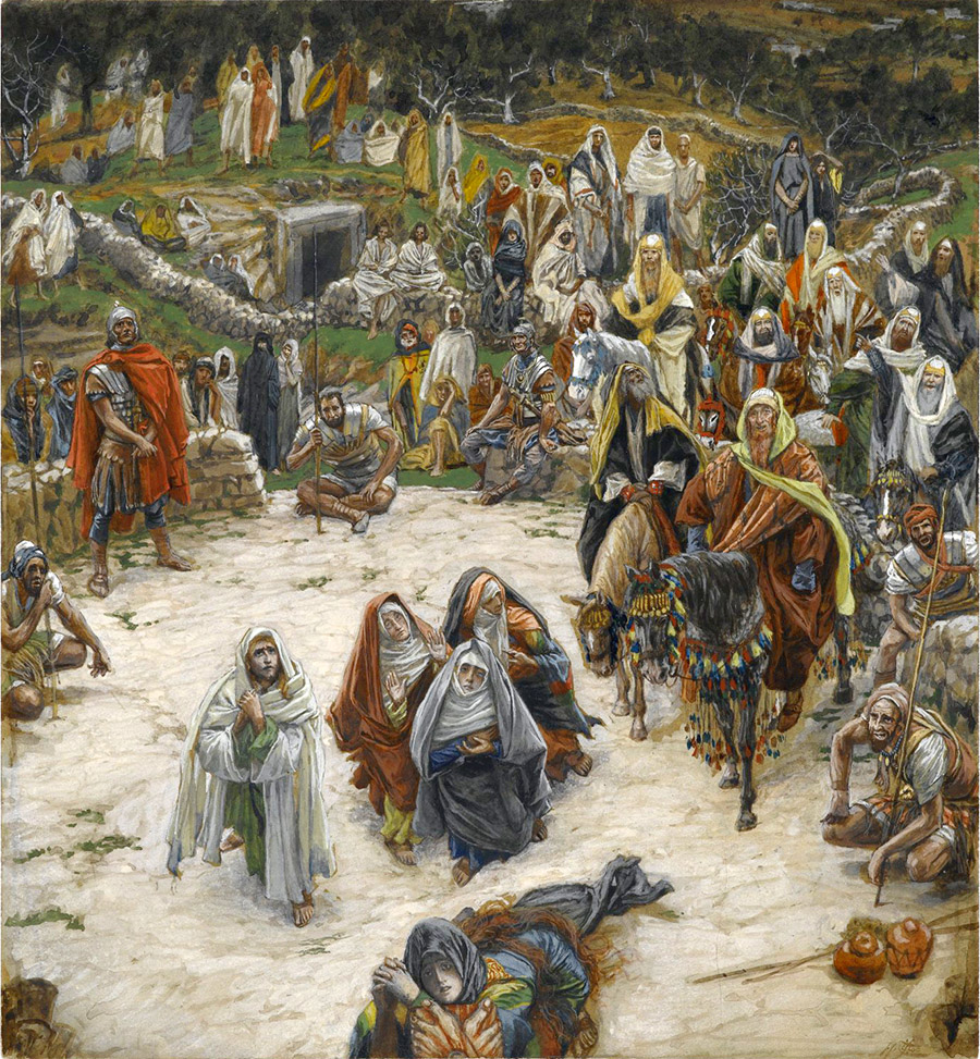 James Tissot, What Our Lord Saw from the Cross