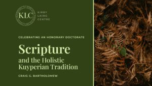 scripture and kuyperian tradition