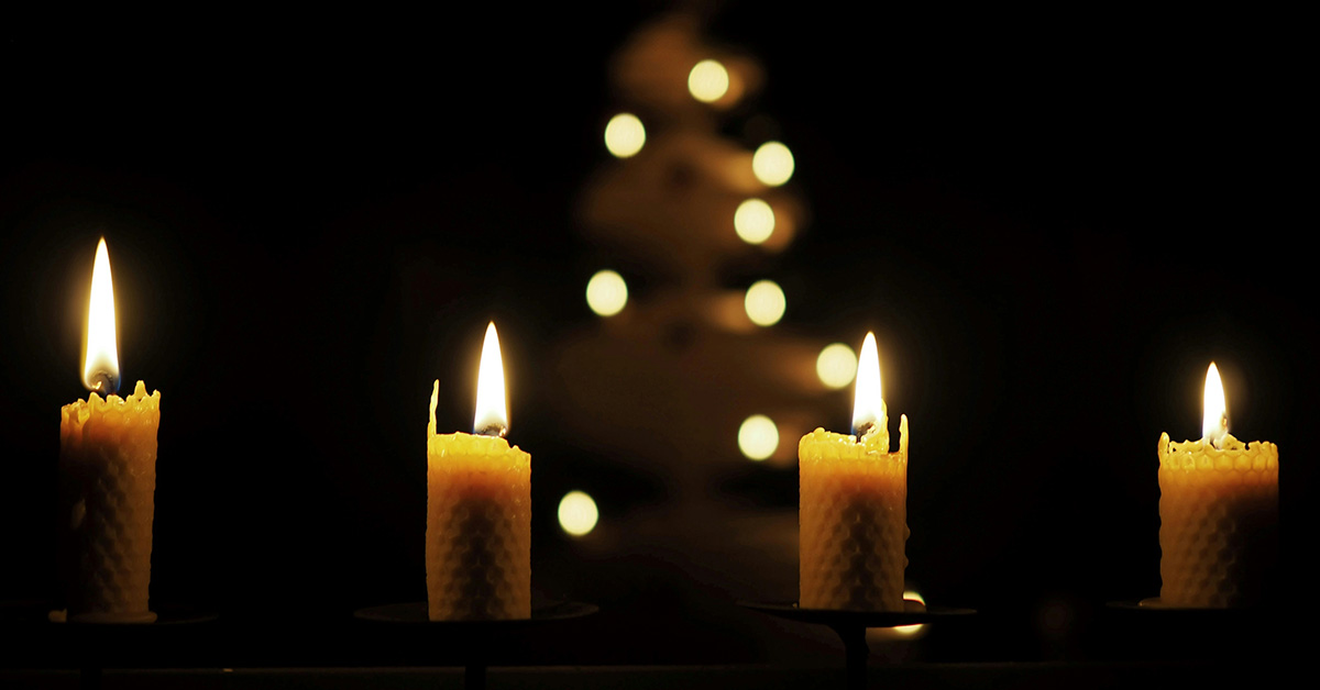 candles at advent