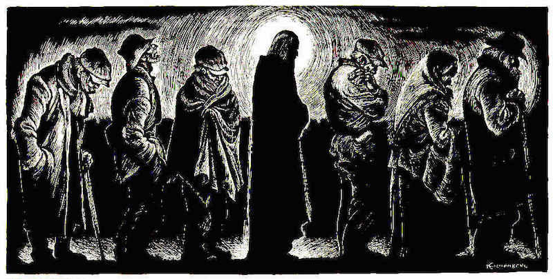 Fritz Eichenberg: Christ of the breadlines