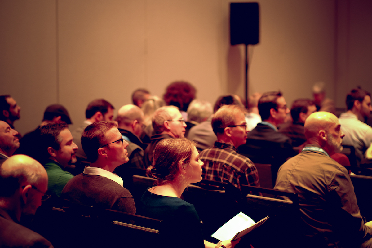 Scripture Collective members enjoying a seminar