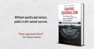 saving journalism book cover