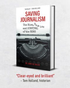 saving journalism cover