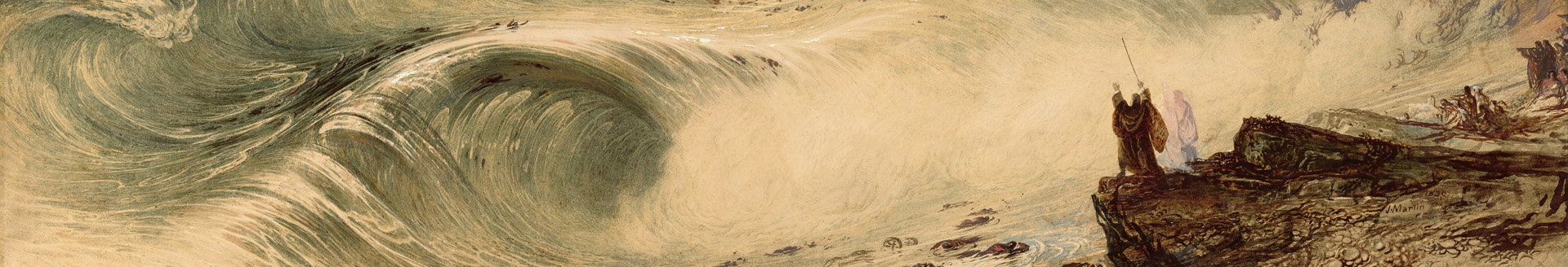 The Destruction of Pharaoh's Host by John Martin