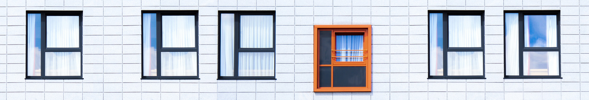 a quirky window on a building