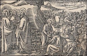 Jesus feeds the five thousand