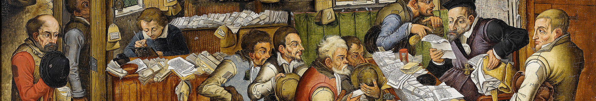 Village Lawyer by Pieter Breughel