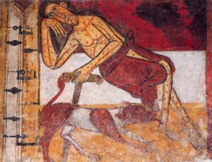 Lazarus, unidentified artist, 11th C