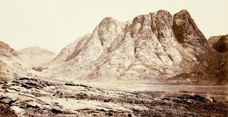 Mount Horeb, Sinai (C. 1860) by Francis Frith