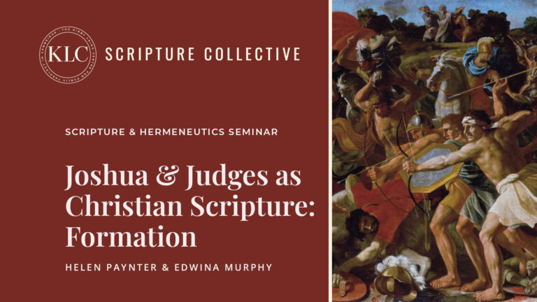 Joshua Judges and formation
